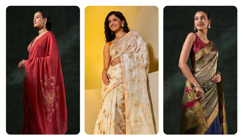 Choose the Perfect Saree for Diwali