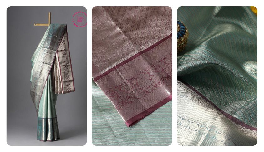 Elegant South Indian Engagement Saree Styles for Brides | Taneira