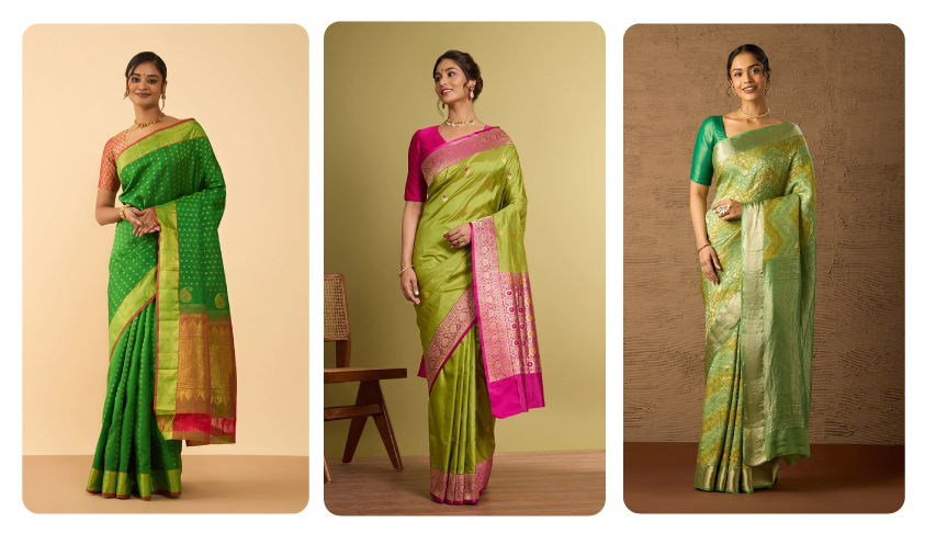 Fabrics That Shine at Mehendi