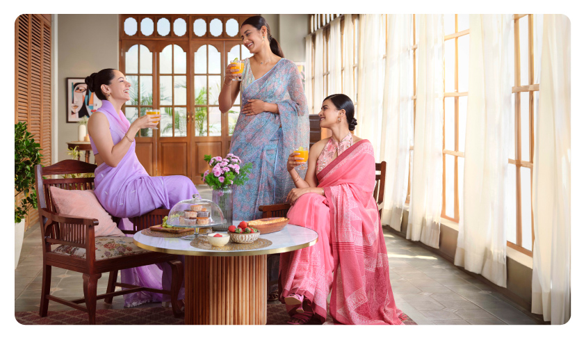 Lightweight Saree Styles