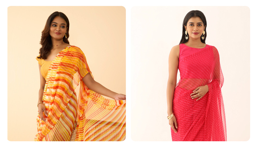Lightweight Saree Styles