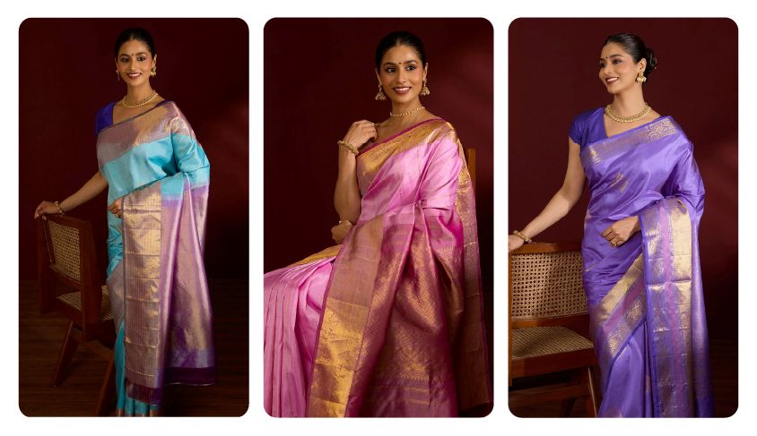 Discover the Latest Kanjivaram Silk Saree Trends for 2024 | Taneira