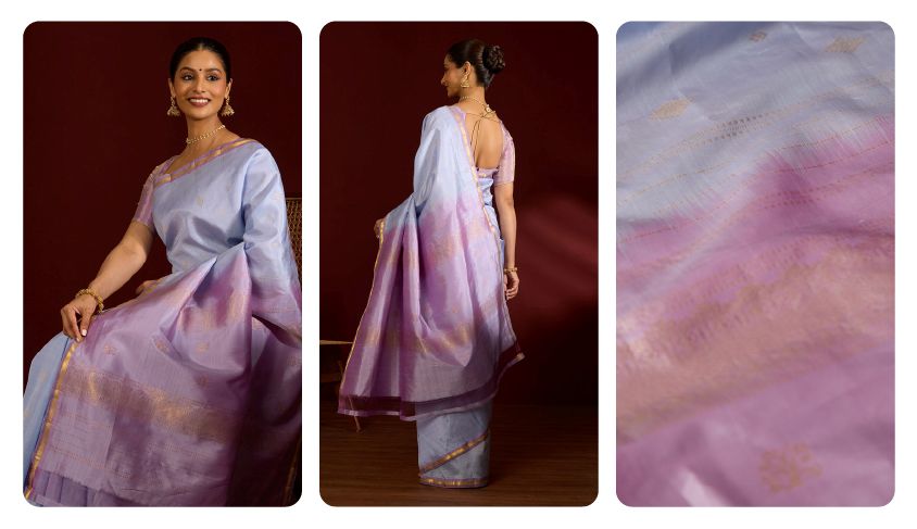 Discover the Latest Kanjivaram Silk Saree Trends for 2024 | Taneira