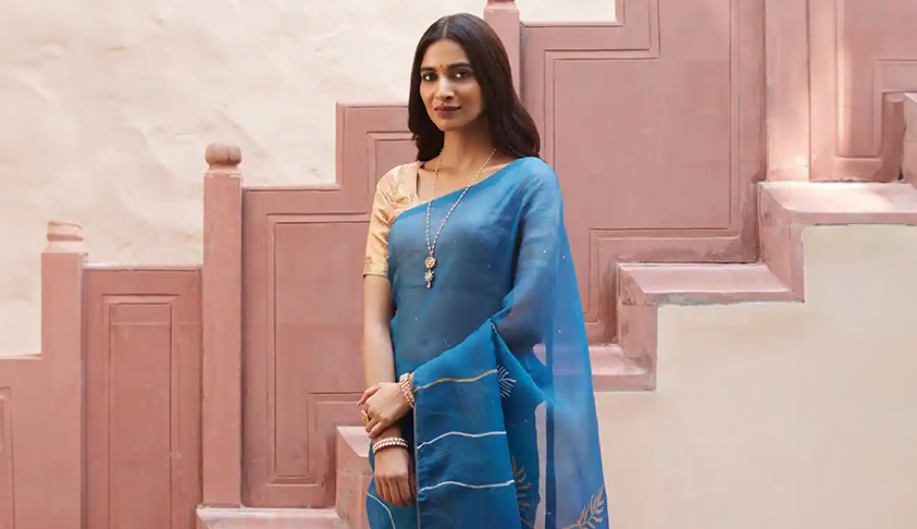 World Of Blue Sarees By Taneira