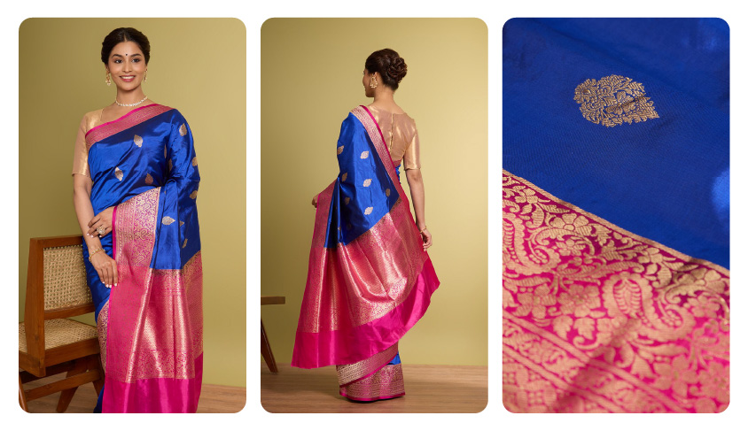 Silk Kadwa Banarasi Saree 