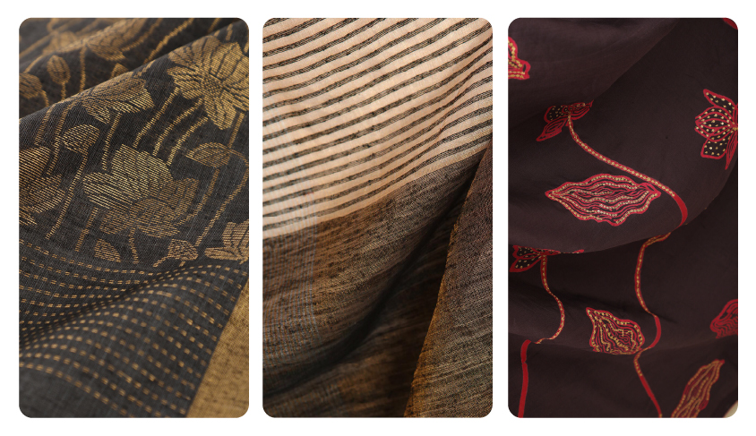 Tussar and Tissue: Subtle Sophistication 