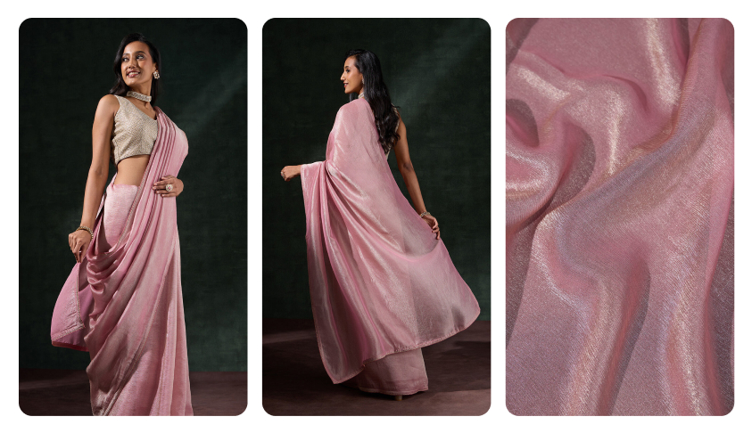 Woven Tissue Saree