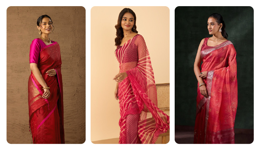 The Classic Red Saree – A Timeless Love Affair