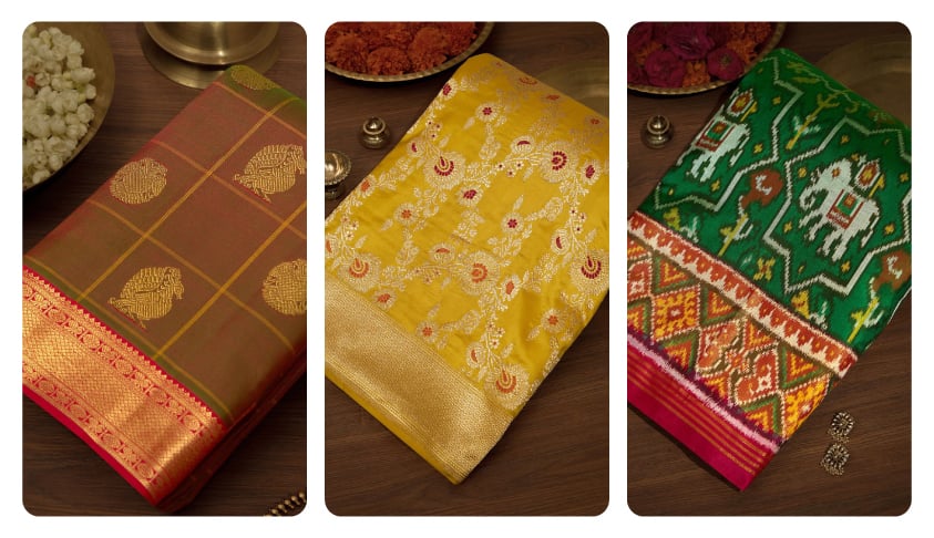 Bridal saree from Taneira wedding collection