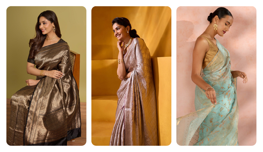 Cocktail Sarees