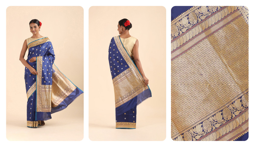 Pure Silk Banarasi Saree 
